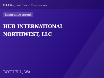 HUB INTERNATIONAL NORTHWEST, LLC — Insurance Agent in BOTHELL, WA