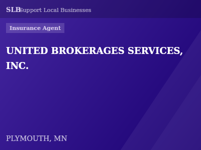 UNITED BROKERAGES SERVICES, INC. — Insurance Agent in PLYMOUTH, MN