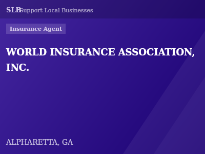 WORLD INSURANCE ASSOCIATION, INC. — Insurance Agent in ALPHARETTA, GA