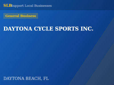 DAYTONA CYCLE SPORTS INC. — General Business in DAYTONA BEACH, FL