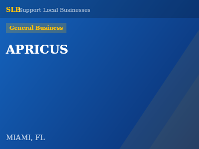 APRICUS — General Business in MIAMI, FL