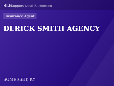 DERICK SMITH AGENCY — Insurance Agent in SOMERSET, KY