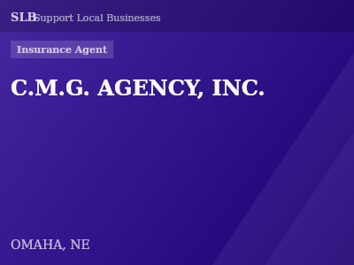 C.M.G. AGENCY, INC. — Insurance Agent in OMAHA, NE