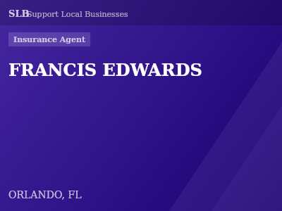 FRANCIS EDWARDS — Insurance Agent in ORLANDO, FL