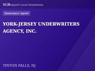 YORK-JERSEY UNDERWRITERS AGENCY, INC. — Insurance Agent in TINTON FALLS, NJ