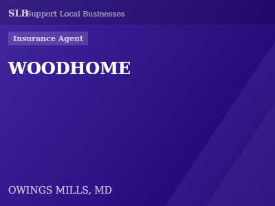 WOODHOME — Insurance Agent in OWINGS MILLS, MD