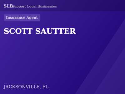 SCOTT SAUTTER — Insurance Agent in JACKSONVILLE, FL