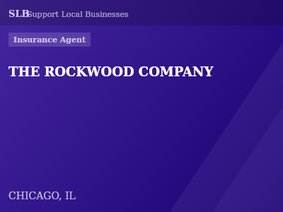 THE ROCKWOOD COMPANY — Insurance Agent in CHICAGO, IL