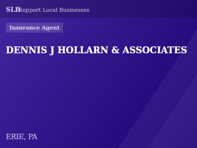 DENNIS J HOLLARN & ASSOCIATES — Insurance Agent in ERIE, PA