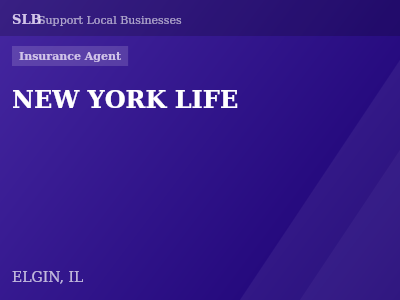 NEW YORK LIFE — Insurance Agent in ELGIN, IL