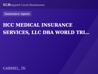 HCC MEDICAL INSURANCE SERVICES, LLC DBA WORLD TRIPS — Insurance Agent in CARMEL, IN