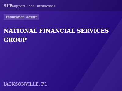 NATIONAL FINANCIAL SERVICES GROUP — Insurance Agent in JACKSONVILLE, FL