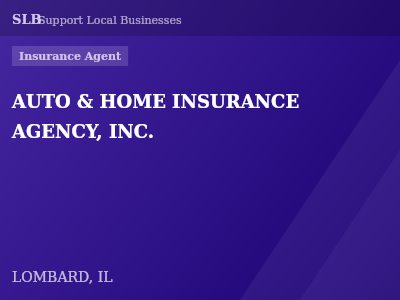 AUTO & HOME INSURANCE AGENCY, INC. — Insurance Agent in LOMBARD, IL