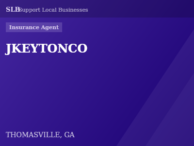 JKEYTONCO — Insurance Agent in THOMASVILLE, GA