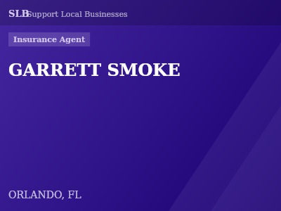 GARRETT SMOKE — Insurance Agent in ORLANDO, FL