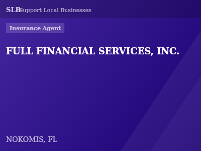 FULL FINANCIAL SERVICES, INC. — Insurance Agent in NOKOMIS, FL