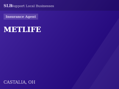 METLIFE — Insurance Agent in CASTALIA, OH