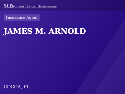 JAMES M. ARNOLD — Insurance Agent in COCOA, FL