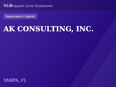 AK CONSULTING, INC. — Insurance Agent in TAMPA, FL