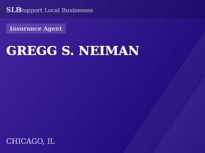 GREGG S. NEIMAN — Insurance Agent in CHICAGO, IL
