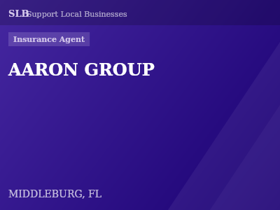 AARON GROUP — Insurance Agent in MIDDLEBURG, FL