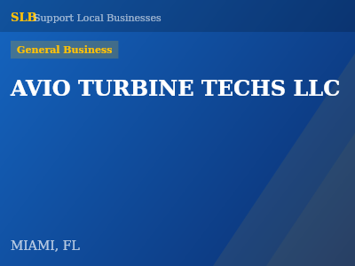 AVIO TURBINE TECHS LLC — General Business in MIAMI, FL