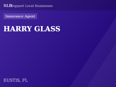 HARRY GLASS — Insurance Agent in EUSTIS, FL