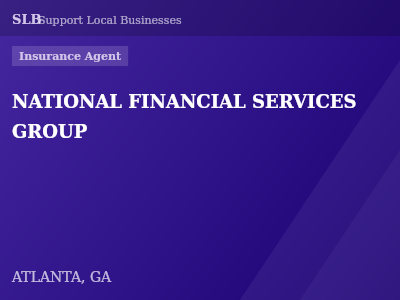 NATIONAL FINANCIAL SERVICES GROUP — Insurance Agent in ATLANTA, GA