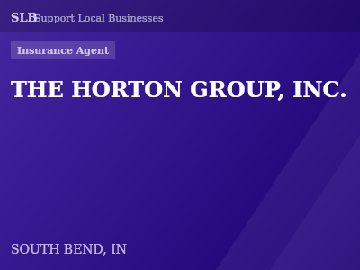 THE HORTON GROUP, INC. — Insurance Agent in SOUTH BEND, IN