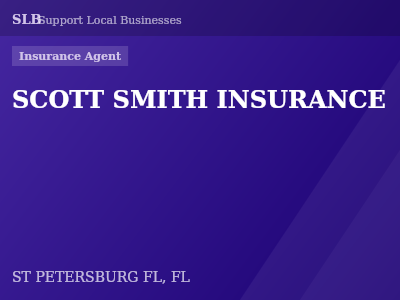 SCOTT SMITH INSURANCE — Insurance Agent in ST PETERSBURG FL, FL