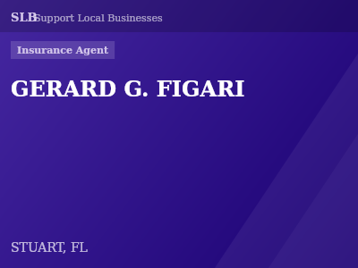 GERARD G. FIGARI — Insurance Agent in STUART, FL