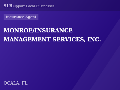 MONROE/INSURANCE MANAGEMENT SERVICES, INC. — Insurance Agent in OCALA, FL