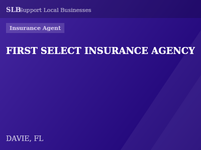 FIRST SELECT INSURANCE AGENCY — Insurance Agent in DAVIE, FL