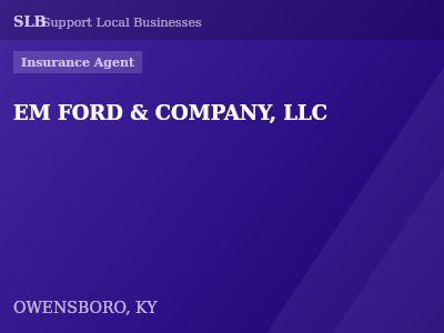 EM FORD & COMPANY, LLC — Insurance Agent in OWENSBORO, KY
