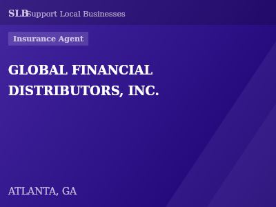 GLOBAL FINANCIAL DISTRIBUTORS, INC. — Insurance Agent in ATLANTA, GA