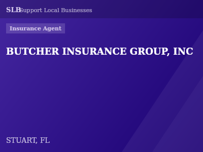 BUTCHER INSURANCE GROUP, INC — Insurance Agent in STUART, FL