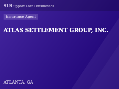ATLAS SETTLEMENT GROUP, INC. — Insurance Agent in ATLANTA, GA