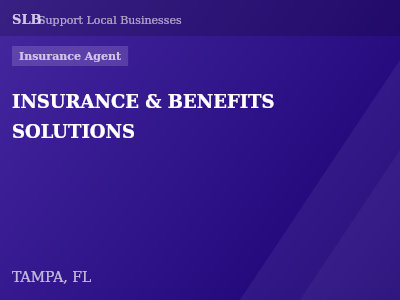 INSURANCE & BENEFITS SOLUTIONS — Insurance Agent in TAMPA, FL