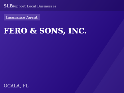 FERO & SONS, INC. — Insurance Agent in OCALA, FL