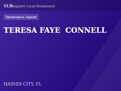 TERESA FAYE  CONNELL — Insurance Agent in HAINES CITY, FL