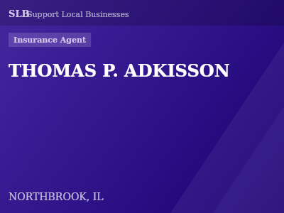 THOMAS P. ADKISSON — Insurance Agent in NORTHBROOK, IL