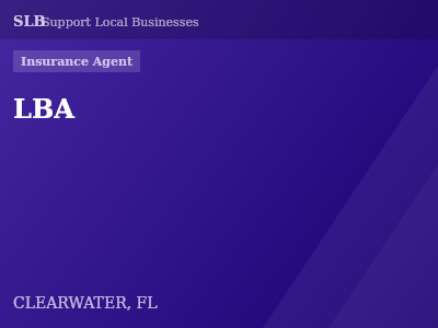 LBA — Insurance Agent in CLEARWATER, FL