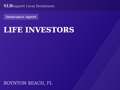 LIFE INVESTORS — Insurance Agent in BOYNTON BEACH, FL