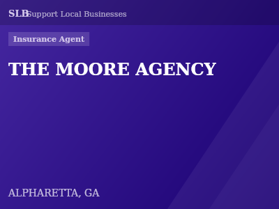THE MOORE AGENCY — Insurance Agent in ALPHARETTA, GA