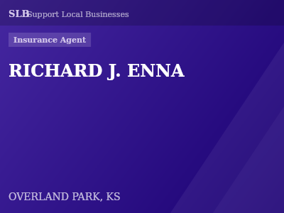 RICHARD J. ENNA — Insurance Agent in OVERLAND PARK, KS
