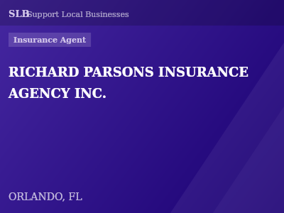 RICHARD PARSONS INSURANCE AGENCY INC. — Insurance Agent in ORLANDO, FL