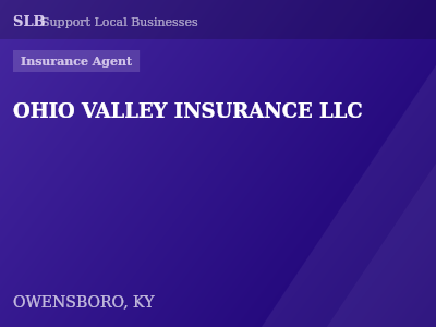 OHIO VALLEY INSURANCE LLC — Insurance Agent in OWENSBORO, KY
