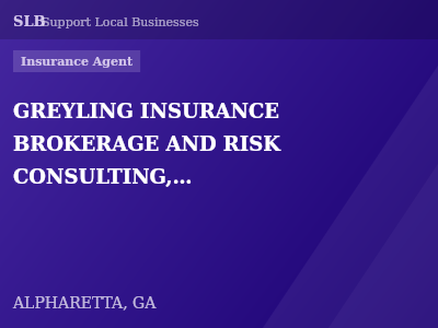 GREYLING INSURANCE BROKERAGE AND RISK CONSULTING, INC. — Insurance Agent in ALPHARETTA, GA