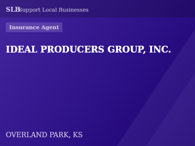 IDEAL PRODUCERS GROUP, INC. — Insurance Agent in OVERLAND PARK, KS