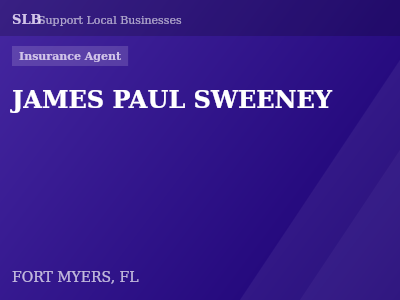 JAMES PAUL SWEENEY — Insurance Agent in FORT MYERS, FL